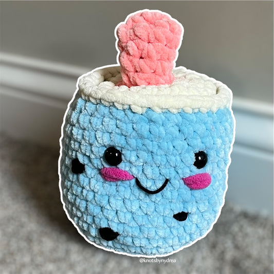 Blueberry Boba|Crochet